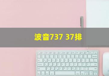 波音737 37排